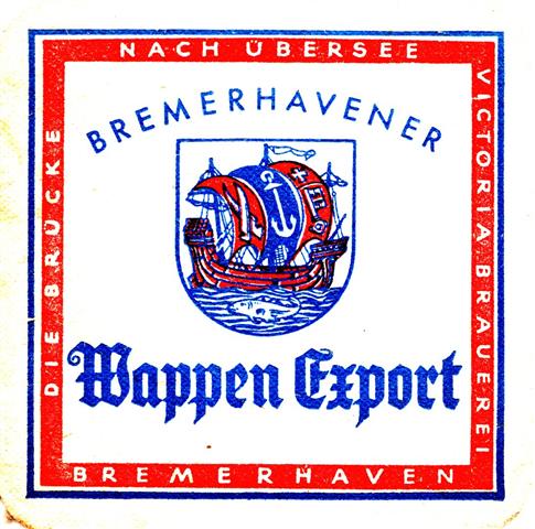 bremerhaven hb-hb victoria quad 1-2a (185-wappen export-blaurot)